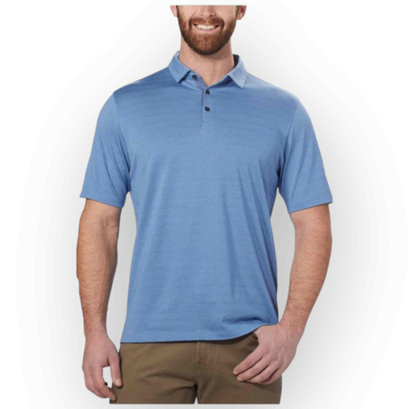 Kirkland Signature Other - Kirkland Signature Men’s Cotton Poly Polo in Blue